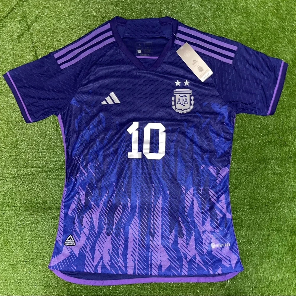 Adidas Leo Messi Authentic 2022-2023 Men’s Away Soccer Jersey🆕 - Picture 2 of 15